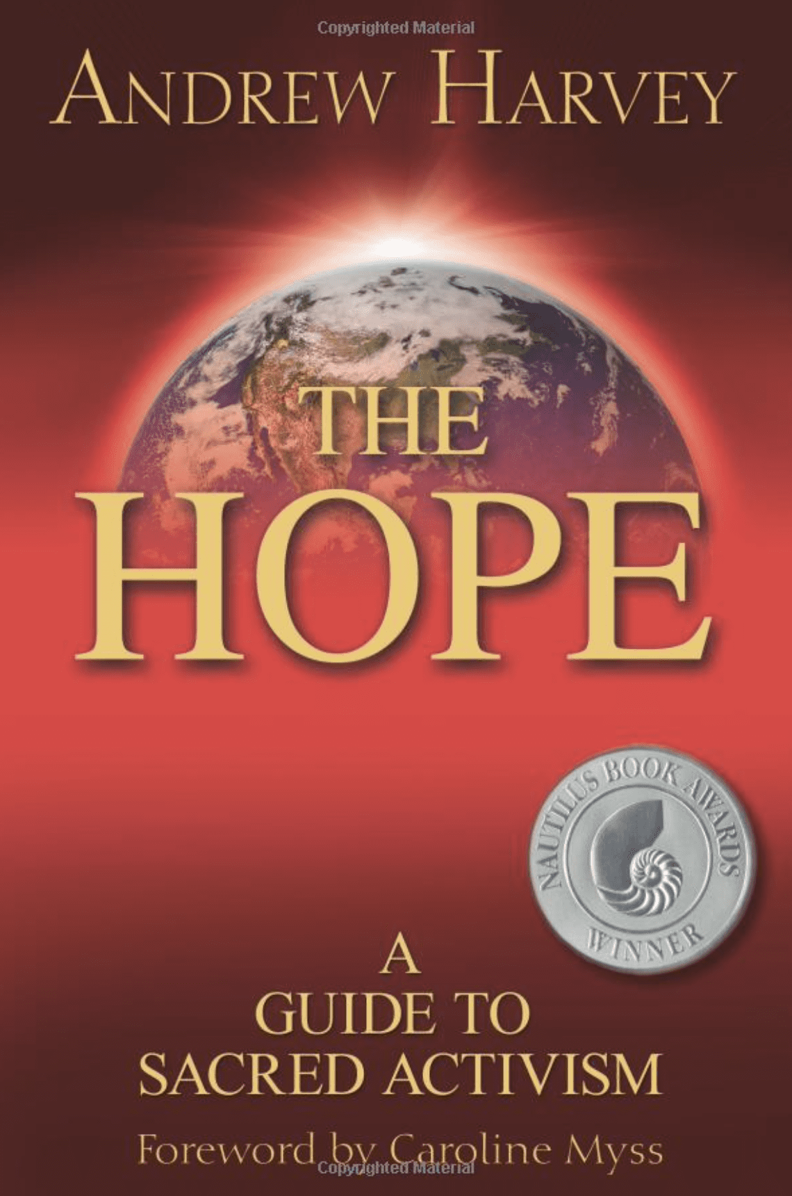 The Hope: A Guide to Sacred Activism, Andrew Harvey Cover Photo